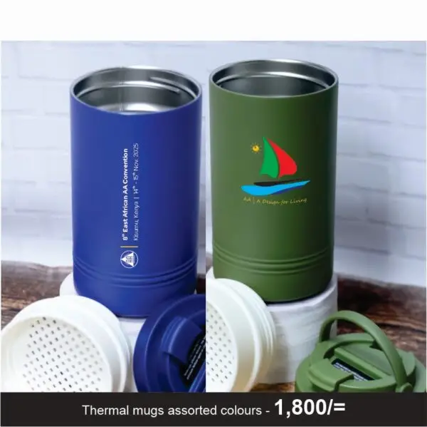 Insulated Thermal Flask | AAEAC Kisumu 2025 Drinkware - Image 4