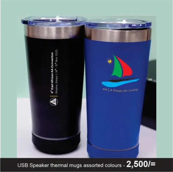 Insulated Thermal Flask | AAEAC Kisumu 2025 Drinkware - Image 9