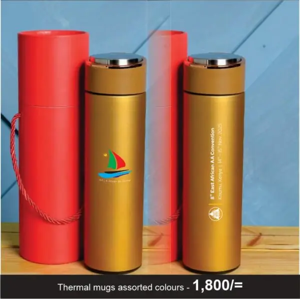 Reusable Water Bottle | AAEAC Kisumu 2025 Souvenir - Image 3